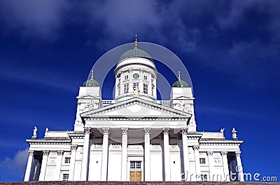 Helsinki Cathedral Stock Photo