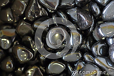 Hematite mineral texture Stock Photo