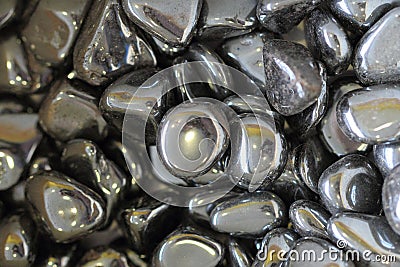 Hematite mineral texture Stock Photo