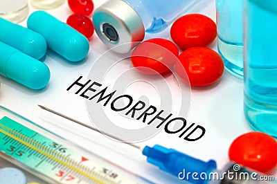 Hemorrhoid Stock Photo