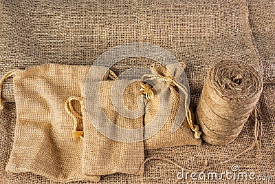 Hemp products Stock Photo