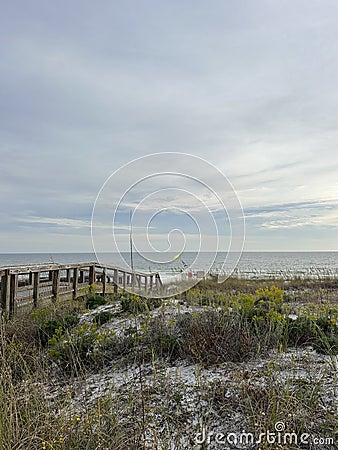 Henderson Beach State Park Florida Stock Photo