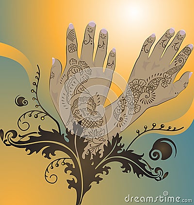 Henna Vector Illustration