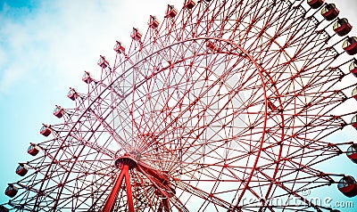 The Hep Five Ferris Wheel Stock Photo