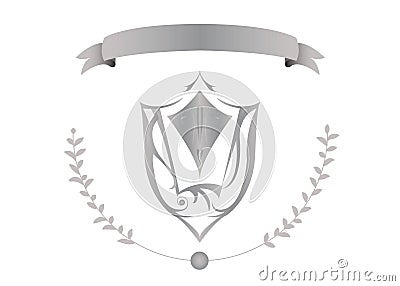 Heraldry symbols Vector Illustration