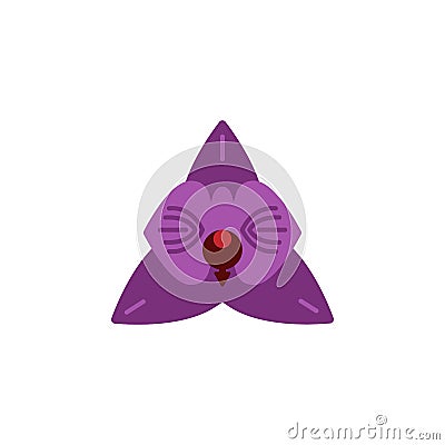 Herb, orchid icon. Element of herb icon for mobile concept and web apps. Detailed Herb, orchid icon can be used for web and mobile Stock Photo