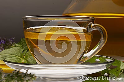 Herbaceous tea Stock Photo