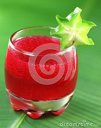 Herbal juice Stock Photo