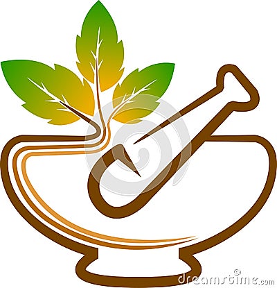 Herbal logo Vector Illustration