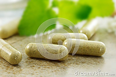 Herbal medicine Stock Photo