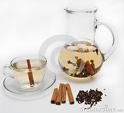 Herbal tea Stock Photo