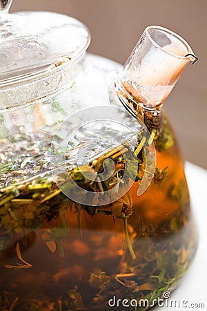 Herbal tea Stock Photo