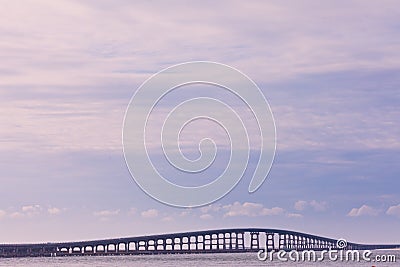 Herbert C Bonner Bridge OBX North Carolina Stock Photo