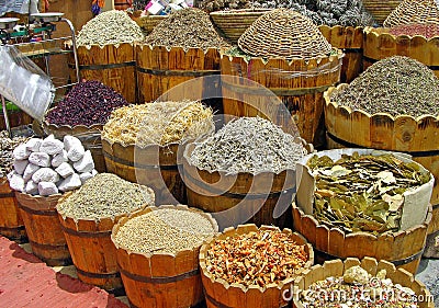 Herbs and spices Stock Photo