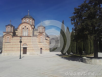 The Hercegovacka Gracanica monastery, Trebinje , Bosnia and Herzegovina Stock Photo