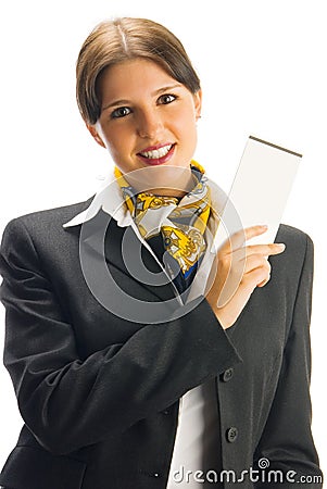 Here the right way Stock Photo