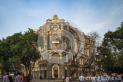 Shopping flora fountain Mumbai Maharashtra INDIA Editorial Stock Photo