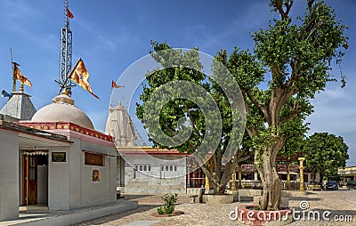 Heritage architecture-Shri Kuldevi Bahudhamataji-Temple Nayka; Ta. Sami; Dist. Patan; Pin Code : 384245; Gujarat; India Editorial Stock Photo