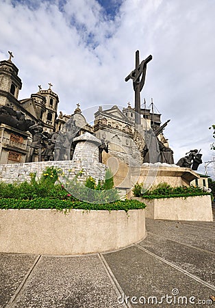 Heritage of Cebu Monument Stock Photo