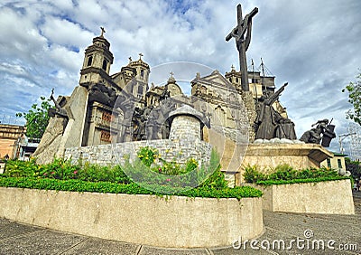 Heritage of Cebu Monument Stock Photo