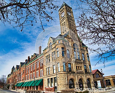 The Heritage Center was originally Springfield’s Oh City Hall 2023 Stock Photo