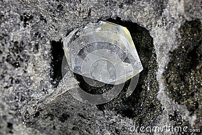 Herkimer diamond Stock Photo