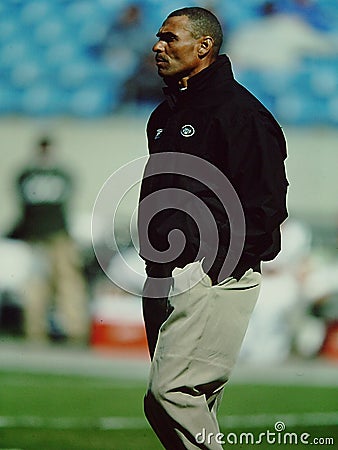 Herm Edwards former New York Jets Head Coach Editorial Stock Photo