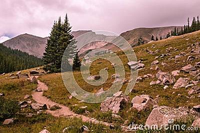 Herman Gulch, CO Stock Photo