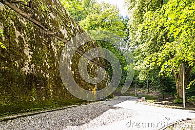 Hermann Goring's bunker in Wolf's Lair. Former war headquarters of Adolf Hitler in Poland Editorial Stock Photo