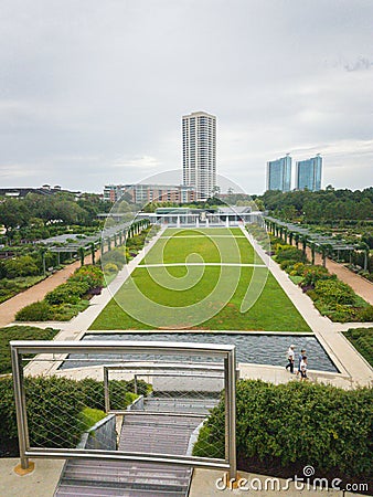 Hermann Park, Museum District, Houston Editorial Stock Photo
