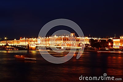 The Hermitage. St. Petersburg, Russia. Stock Photo