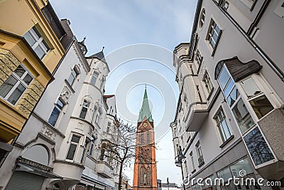 herne city germany Stock Photo