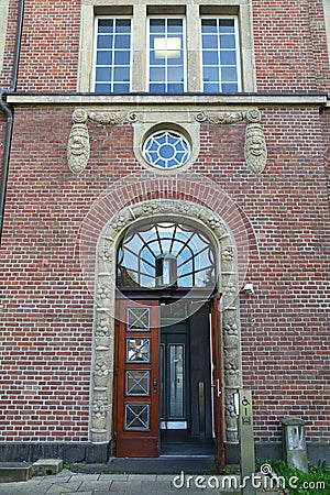 Herne Town Hall, Germany Stock Photo