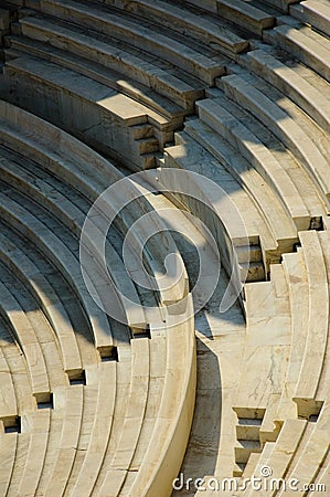 Herodes Atticus Theatre, Athens Stock Photo