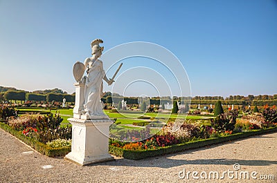 The Herrenhausen Gardens in Hanover, Germany Editorial Stock Photo