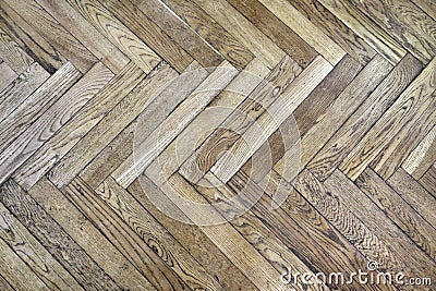 Herringbone parquet Stock Photo