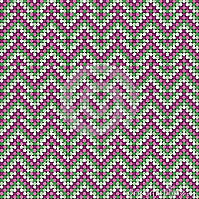 Herringbone Pattern Vector Illustration