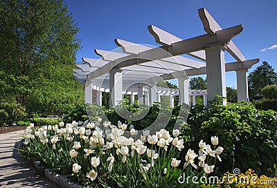 Hershey Gardens Pennsylvania Stock Photo