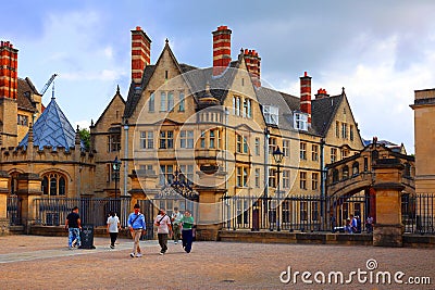 Hertford College, Editorial Stock Photo