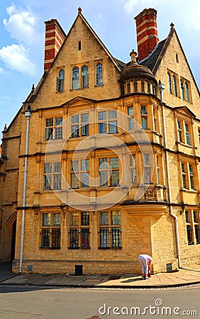 Hertford College, Editorial Stock Photo