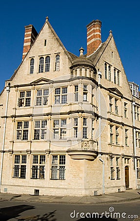 Hertford College, Oxford University Stock Photo