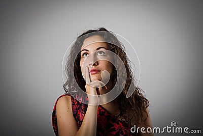 Hesitation Stock Photo