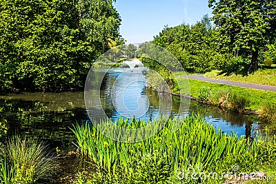Hesketh Park, Southport, England Stock Photo