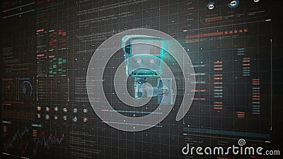 Het conceptentoezicht van de veiligheidscamera, technologie 1 van de Huisveiligheid iot vector illustratie Het conceptentoezicht van de veiligheidscamera, technologie 1 van de Huisveiligheid iot vector illustratie