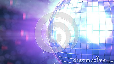 Het mooie Discobal Spinnen naadloos met gloed Close-up HD 1080 Van een lus voorzien 3D animatie HD 1080 stock videobeelden Het mooie Discobal Spinnen naadloos met gloed Close-up HD 1080 Van een lus voorzien 3D animatie HD 1080 stock videobeelden