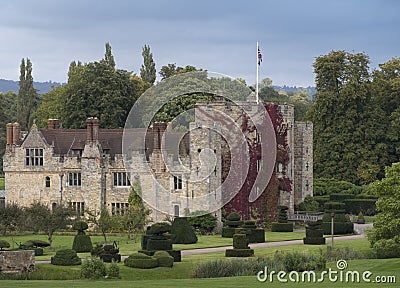 Hever Castle Stock Photo