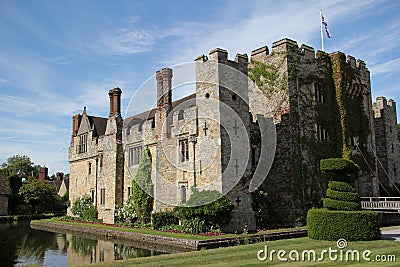 Hever Castle in Kent Stock Photo