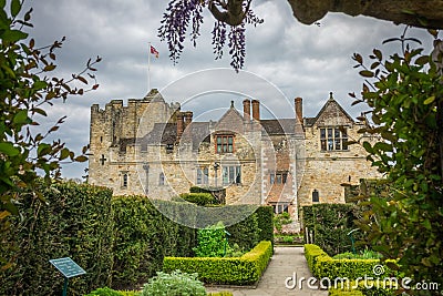 Hever Castle in Kent Editorial Stock Photo