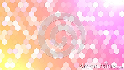 Hexagon abstract gradient background. Honeycomb pattern. Futuristic sci-fi style. Modern look. Many Hexagon shapes in order. Vector Illustration