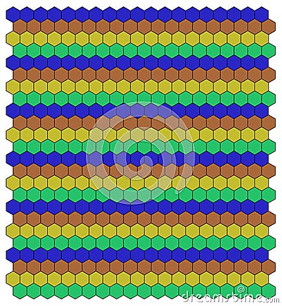 hexagon grid pattern. Line grid. hexagon texture. mesh background. Vector Illustration